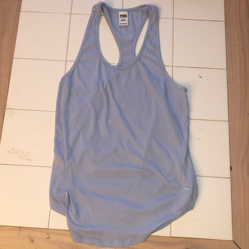 PINK VICTORIA SECRET TANK TOP - Picture 1 of 3